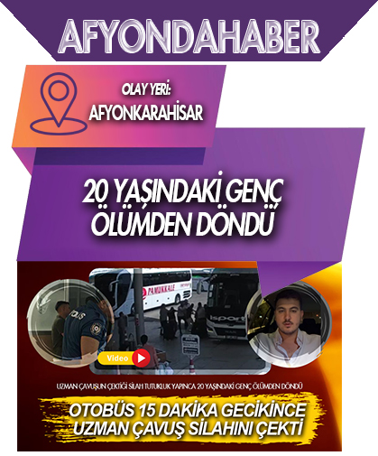 20 yaşındaki genç ölümden döndü